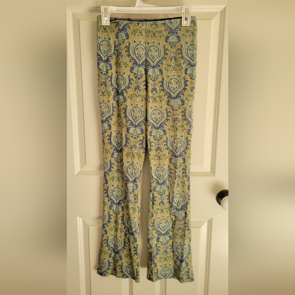 Organic Cotton Women's Paislley Flare Pants